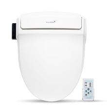 Load image into Gallery viewer, SmartBidet SB-1000 Electric Bidet Seat for Round Toilets with Remote Control- Electronic Heated Toilet Seat with Warm Air Dryer and Temperature Controlled Wash Functions
