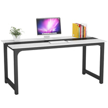 Load image into Gallery viewer, Tribesigns Modern Computer Desk, 70.8 x 31.5 inch Large Office Desk Computer Table Study Writing Desk Workstation for Home Office, Conference Room
