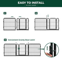 Load image into Gallery viewer, FXW Rollick Dog Playpen for Yard, RV Camping│Patented, 24 inch 24 Panels
