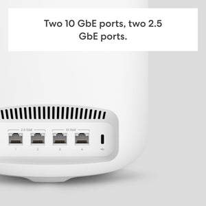 Amazon eero Max 7 mesh wifi router | 10 Gbps Ethernet | Coverage up to 7,500 sq. ft. | Connect 200+ devices | Ideal for Gaming | 3-Pack | Latest Gen