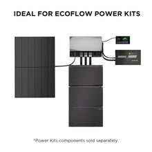 Load image into Gallery viewer, EF ECOFLOW 2PCS 100W 12V Solar Panels, High Efficiency Monocrystalline PV Modules, IP68 Waterproofing, Ideal for RV&amp; Marine Rooftop, Farm Battery, Power Kits &amp; Ecosystem
