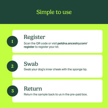 Load image into Gallery viewer, AncestryDNA Know Your Pet DNA: Dog DNA Breed Identification Test, Genetic Traits, DNA Matches, Dog DNA Test
