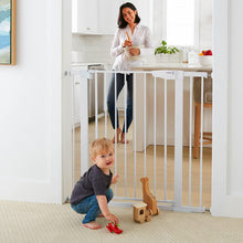 Load image into Gallery viewer, Cumbor 36&quot; Extra Tall Baby Gate for Dogs and Kids with Wide 2-Way Door, 29.7&quot;-40.6&quot; Width, and Auto Close Personal Safety for Babies and Pets, Fits Doorways, Stairs, and Entryways
