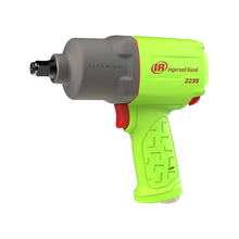 Load image into Gallery viewer, Ingersoll Rand 2235TiMAX-G 1/2” Drive Air Impact Wrench, Lightweight 4.6 lb Design, Powerful Torque Output Up to 1,350 ft/lbs, Titanium Hammer Case, Max Control, Hi-Visibility Red , Green
