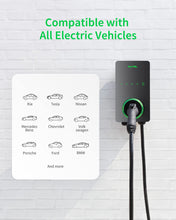 Load image into Gallery viewer, Autel Home Level 2 EV Charger up to 50Amp, 240V, Indoor/Outdoor Car Charging Station, Wi-Fi and Bluetooth Enabled EVSE, Flexible 25-Foot Cable,Hardwired, Dark Gray
