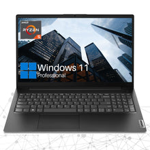 Load image into Gallery viewer, Lenovo V15 Gen 4 Business Laptop, 15.6&quot; FHD Screen, AMD Ryzen 5 5500U, 24GB RAM, 1TB SSD, Webcam, HDMI, Wi-Fi, Windows 11 Pro, Black
