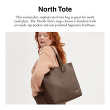 Load image into Gallery viewer, COACH North Tote, Dark Stone
