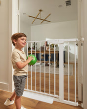 Load image into Gallery viewer, Cumbor 36&quot; Extra Tall Baby Gate for Dogs and Kids with Wide 2-Way Door, 29.7&quot;-40.6&quot; Width, and Auto Close Personal Safety for Babies and Pets, Fits Doorways, Stairs, and Entryways
