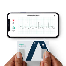 Load image into Gallery viewer, KardiaMobile Card Wallet-Sized Personal EKG Device - Record Single-Lead EKGs On The Go and Detect Irregular Heartbeats - by AliveCor
