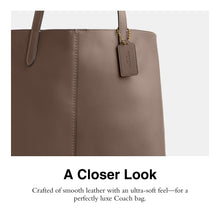 Load image into Gallery viewer, COACH North Tote, Dark Stone
