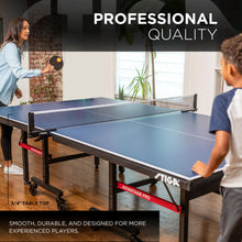 Load image into Gallery viewer, STIGA Advantage Series Ping Pong Tables - 13, 15, 19, and 25mm Tabletops - Quickplay 10 Minute Assembly - Playback Mode - Recreational to Tournament Level
