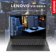 Load image into Gallery viewer, Lenovo V15 Gen 4 Business Laptop, 15.6&quot; FHD Screen, AMD Ryzen 5 5500U, 24GB RAM, 1TB SSD, Webcam, HDMI, Wi-Fi, Windows 11 Pro, Black
