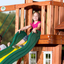 Load image into Gallery viewer, Backyard Discovery Tanglewood All Cedar Wood Playset Swing Set
