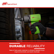 Load image into Gallery viewer, Ingersoll Rand 2235TiMAX-G 1/2” Drive Air Impact Wrench, Lightweight 4.6 lb Design, Powerful Torque Output Up to 1,350 ft/lbs, Titanium Hammer Case, Max Control, Hi-Visibility Red , Green
