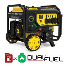 Load image into Gallery viewer, Champion Power Equipment 11,500-Watt Dual Fuel Portable Generator, Electric Start
