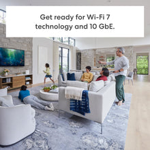 Load image into Gallery viewer, Amazon eero Max 7 mesh wifi router | 10 Gbps Ethernet | Coverage up to 7,500 sq. ft. | Connect 200+ devices | Ideal for Gaming | 3-Pack | Latest Gen
