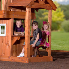 Load image into Gallery viewer, Backyard Discovery Tanglewood All Cedar Wood Playset Swing Set
