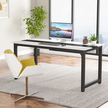 Load image into Gallery viewer, Tribesigns Modern Computer Desk, 70.8 x 31.5 inch Large Office Desk Computer Table Study Writing Desk Workstation for Home Office, Conference Room
