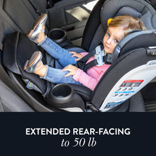 Load image into Gallery viewer, Evenflo Gold Revolve360 Extend All-in-One Rotational Car Seat with SensorSafe (Onyx Black)
