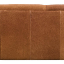 Load image into Gallery viewer, Poly &amp; Bark Essex Leather Couch – 89-Inch Sofa with Tufted Back - Full Grain Leather Couch with Feather-Down Topper On Seating Surfaces – Vintage Pure-Aniline Italian Leather – Cognac Tan
