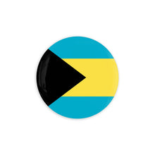 Load image into Gallery viewer, Bahamas Flag 3.5 Inch Coasters
