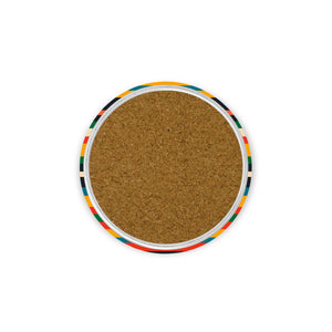 Be Happy 3.5 inch Round Coasters