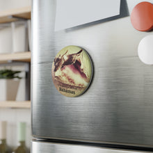 Load image into Gallery viewer, It&#39;s Better In The Bahamas Conch Shell 2.25 Inch Round Fridge Magnet
