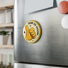 Load image into Gallery viewer, God Is Good 2.25 Inch Round Fridge Magnet
