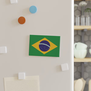 Brazil Flag 2x3 Fridge Magnet