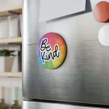 Load image into Gallery viewer, Be Kind 2.25 Inch Round Fridge Magnet
