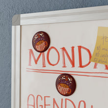 Load image into Gallery viewer, I Just Need Coffee 2.25 inch Round Fridge Magnet
