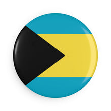 Load image into Gallery viewer, Bahamas Flag 2.25 inch Fridge Magnet
