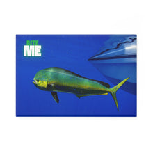 Load image into Gallery viewer, Mahi-Mahi Bite Me 2x3 Inch Magnet Funny
