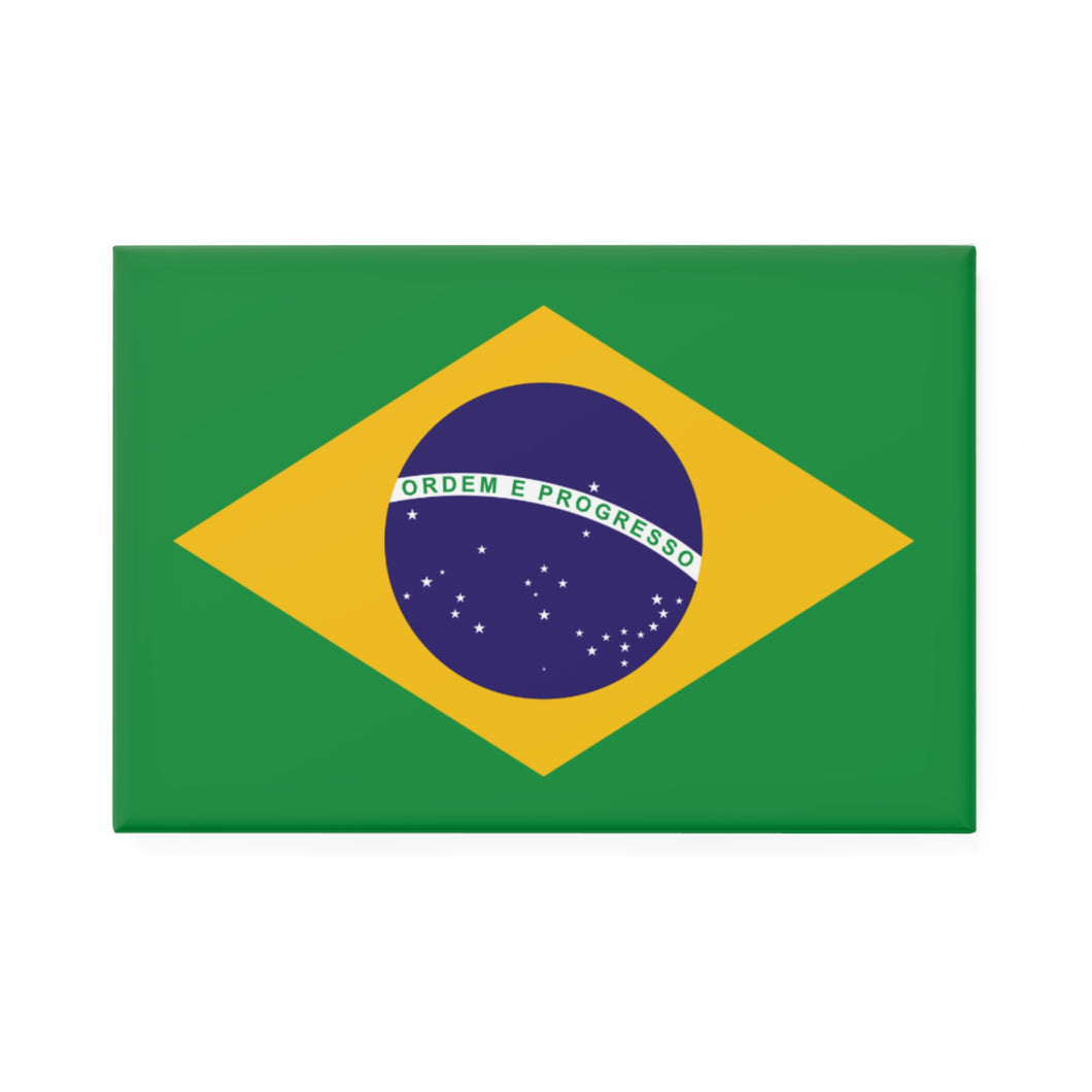 Brazil Flag 2x3 Fridge Magnet