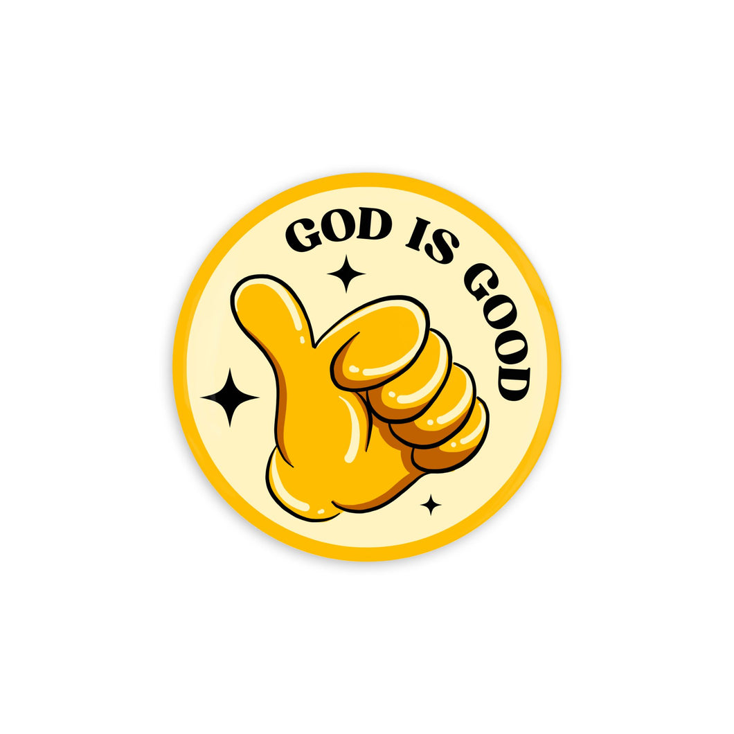 God Is Good 3.5 Inch Round Coasters