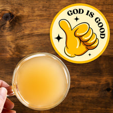 Load image into Gallery viewer, God Is Good 3.5 Inch Round Coasters
