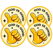 Load image into Gallery viewer, God Is Good 3.5 Inch Round Coasters
