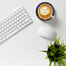 Load image into Gallery viewer, Good Vibes Only 3.5 Inch Round Coasters
