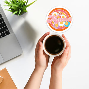 Mama 3.5 Inch Round Coasters