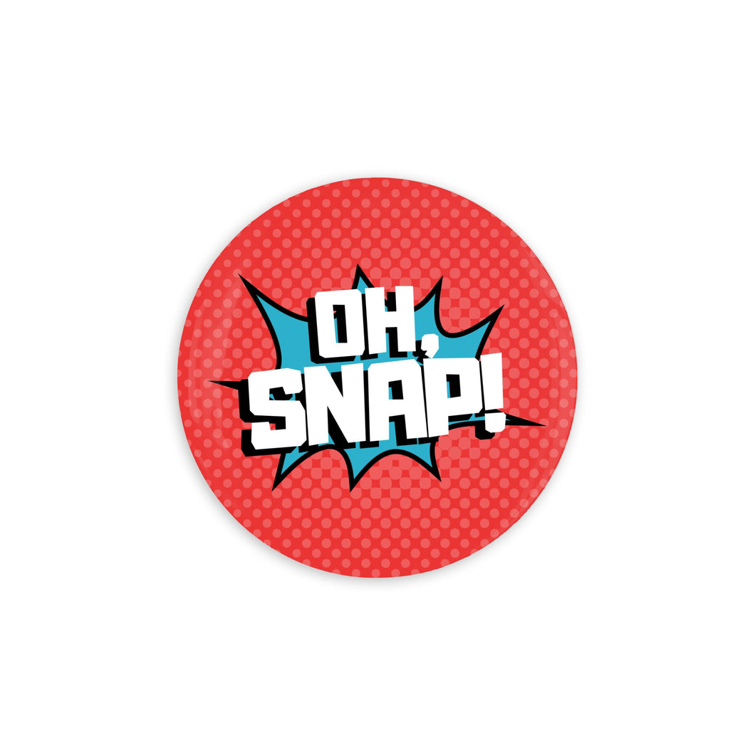 Oh Snap 3.5 Inch Round Coasters