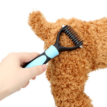 Load image into Gallery viewer, Rapid Knot Grooming Tool Dematting and Deshedding Safe Double-sided Pet Brush Comb for Dog Cat Animal 
