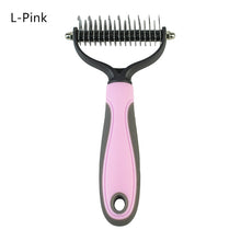 Load image into Gallery viewer, Rapid Knot Grooming Tool Dematting and Deshedding Safe Double-sided Pet Brush Comb for Dog Cat Animal 
