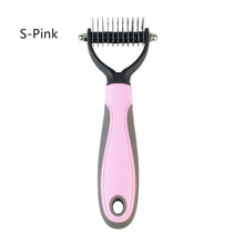 Load image into Gallery viewer, Rapid Knot Grooming Tool Dematting and Deshedding Safe Double-sided Pet Brush Comb for Dog Cat Animal 
