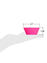 Load image into Gallery viewer, 12 Pcs Silicone Cake Muffin Chocolate Cupcake Liner Baking Cup Cookie Mold
