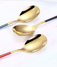 Load image into Gallery viewer, Portable Cutlery Set Including Fork, Spoon and Chopsticks Camping Travel Utensil
