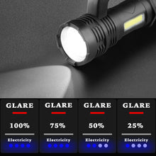 Load image into Gallery viewer, Rechargeable Handheld Flashlight Super Bright LED Spotlight Portable Searchlight
