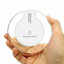 Load image into Gallery viewer, Qi Wireless Fast Charger Charging Pad Dock for Samsung Iphone Android Cell Phone
