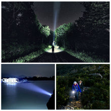 Load image into Gallery viewer, Rechargeable Handheld Flashlight Super Bright LED Spotlight Portable Searchlight
