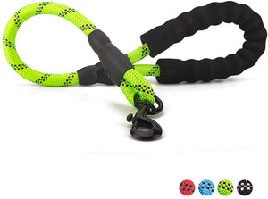 Petnsport 2 FT Short Training Dog Leash W/Soft Padded Handle, Heavy Duty Clip