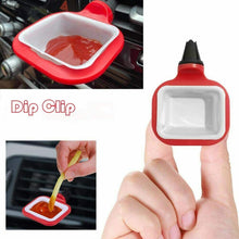 Load image into Gallery viewer, Dip Clip/ Sauce Cup Holder for Vehicle (2Pkg, Red)
